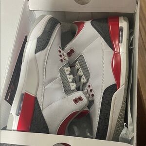 Air Jordan 3 retro flame red